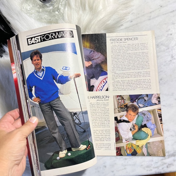 Vintage 80s Playboy Magazine March 1987 - Picture 3 of 4